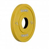 Олимпийский диск Eleiko для соревнований и тренировок 1,5 кг цветной 124-0015R - Киев, Украина Олимпийский диск Eleiko для соревнований и тренировок 1,5 кг цветной 124-0015R - купить в Киеве и Украине