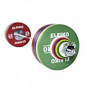 Олимпийская тренировочная штанга Eleiko в сборе 190 кг цветная мужская 3001238 - Киев, Украина Олимпийская тренировочная штанга Eleiko в сборе 190 кг цветная мужская 3001238 - купить в Киеве и Украине