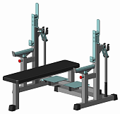 Скамья для пауерлифтинга InterAtletikGym ST327 - Киев, Украина Скамья для пауерлифтинга InterAtletikGym ST327 - купить в Киеве и Украине