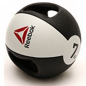Медбол Reebok Double Grip Med Ball RSB-16127 - 7 кг - Киев, Украина Медбол Reebok Double Grip Med Ball RSB-16127 - 7 кг - купить в Киеве и Украине